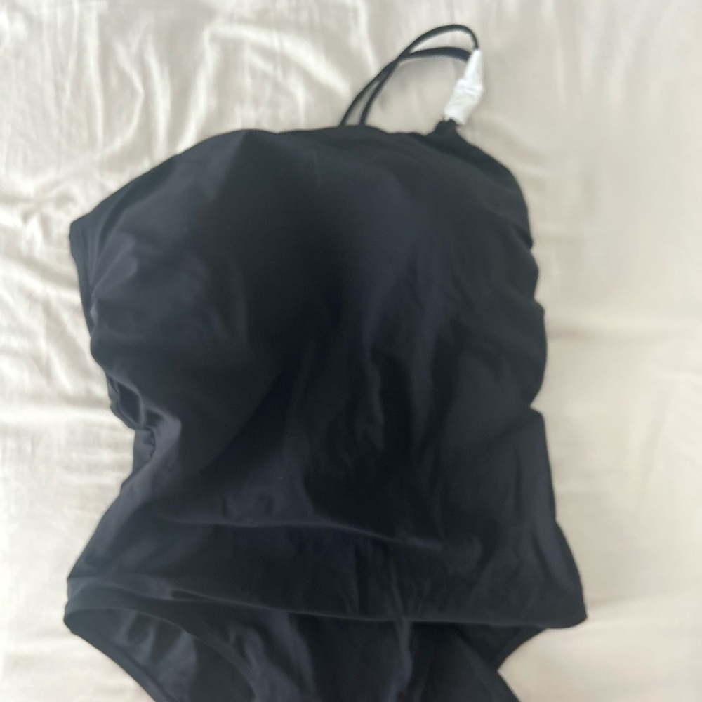 Tory Burch Black One-Piece Swimsuit